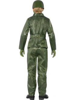 Smiffys Boy's Green Plastic Toy Soldier Costume