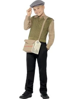 Smiffys Boy's World War Evacuee Costume -Smiffys Store boy s world war evacuee costume size large 38701 p