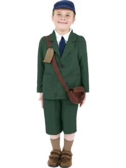 Smiffys Boy's World War II Evacuee Costume -Smiffys Store boy s world war ii evacuee costume 39889 p