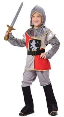 Boys Medieval Knight Fancy Dress Costume