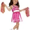 Smiffys Girls Cheerleader Costume