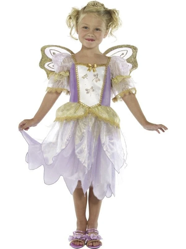 Smiffys Girls Fairy Princess Costume 4 Smiffys Girls Fairy Princess Costume - Image 2