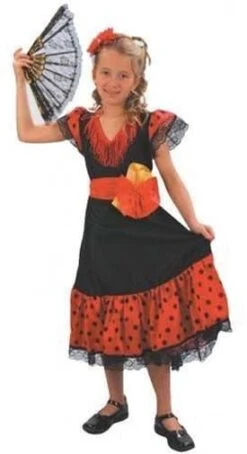 Girls Flamenco Costume