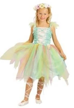 Girls Flower Fairy Princess Costume