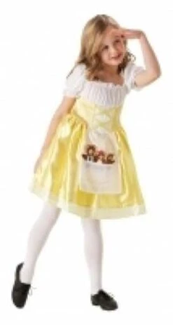 Girls Goldilocks Fancy Dress Costume