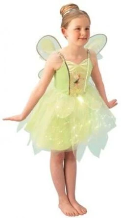 Girls Licensed Disney Peter Pans Tinkerbell Costume