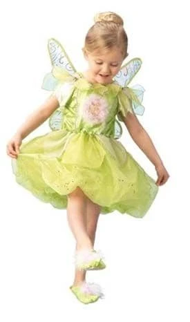 Girls Licensed Peter Pan Tinkerbell Disney Costume 3 Girls Licensed Peter Pan Tinkerbell Disney Costume