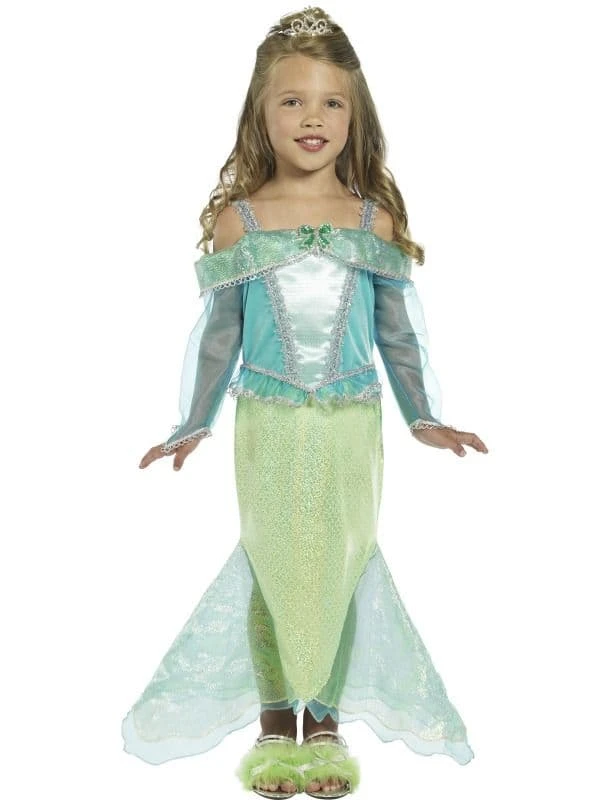 Smiffys Girls Mermaid Princess Costume 3 Smiffys Girls Mermaid Princess Costume