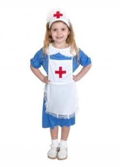 Girls Nurse Fancy Dress Costume