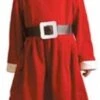 Girls Santa Dress And Hat -Smiffys Store girls santa dress and hat 17472 p