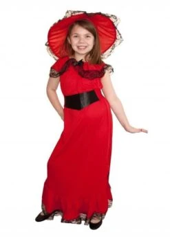 Girls Scarlet Costume