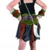 Girls Viking Fancy Dress Costume