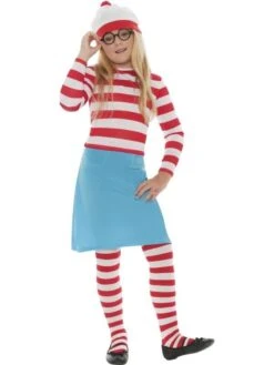 Smiffys Licenced Where's Wally Wenda Costume