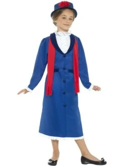 Smiffys Mary Poppins (Victorian Nanny) Costume -Smiffys Store mary poppins victorian nanny costume 39666 p