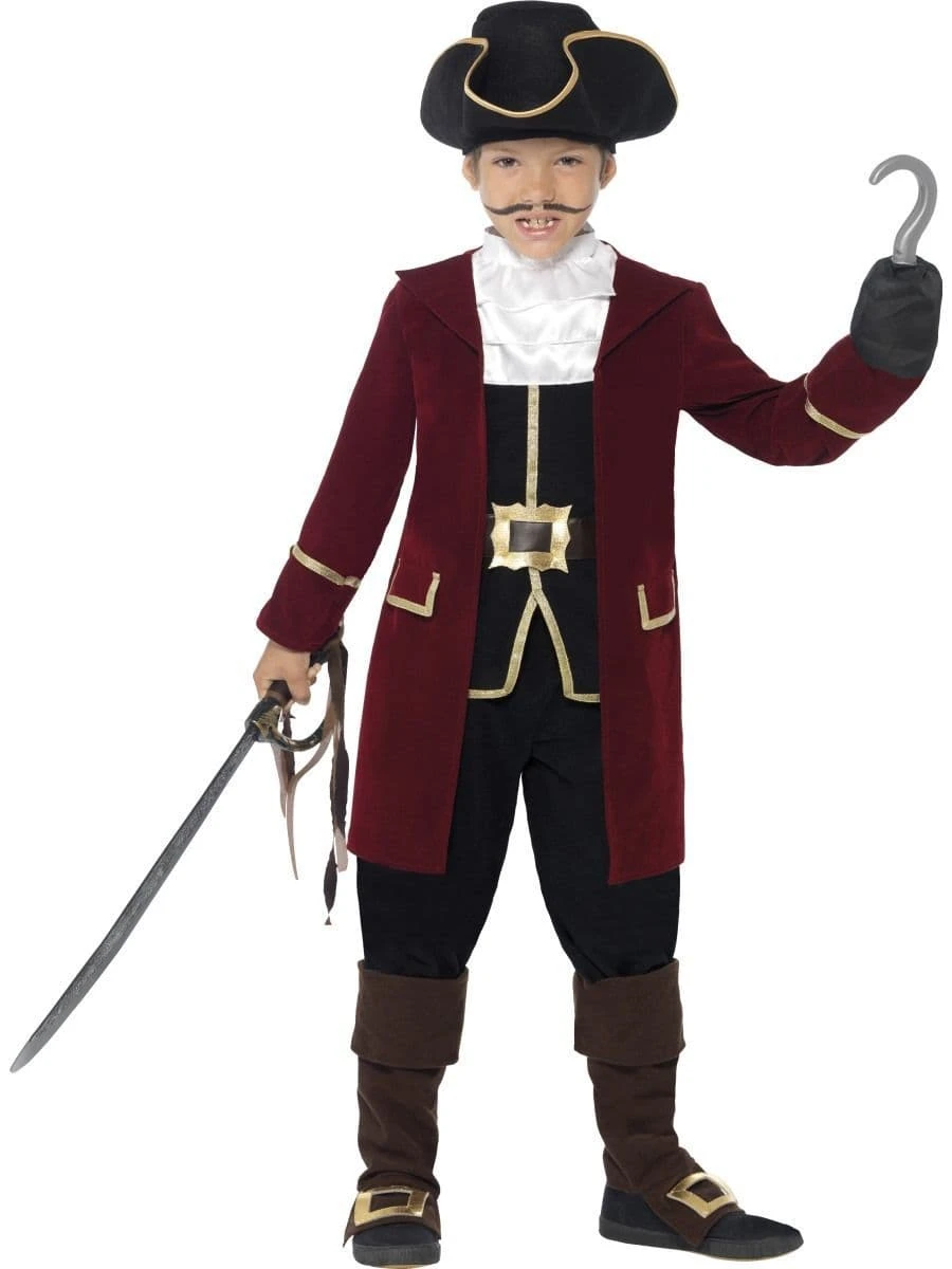 Smiffys Pirate Captain Deluxe Costume 3 Smiffys Pirate Captain Deluxe Costume