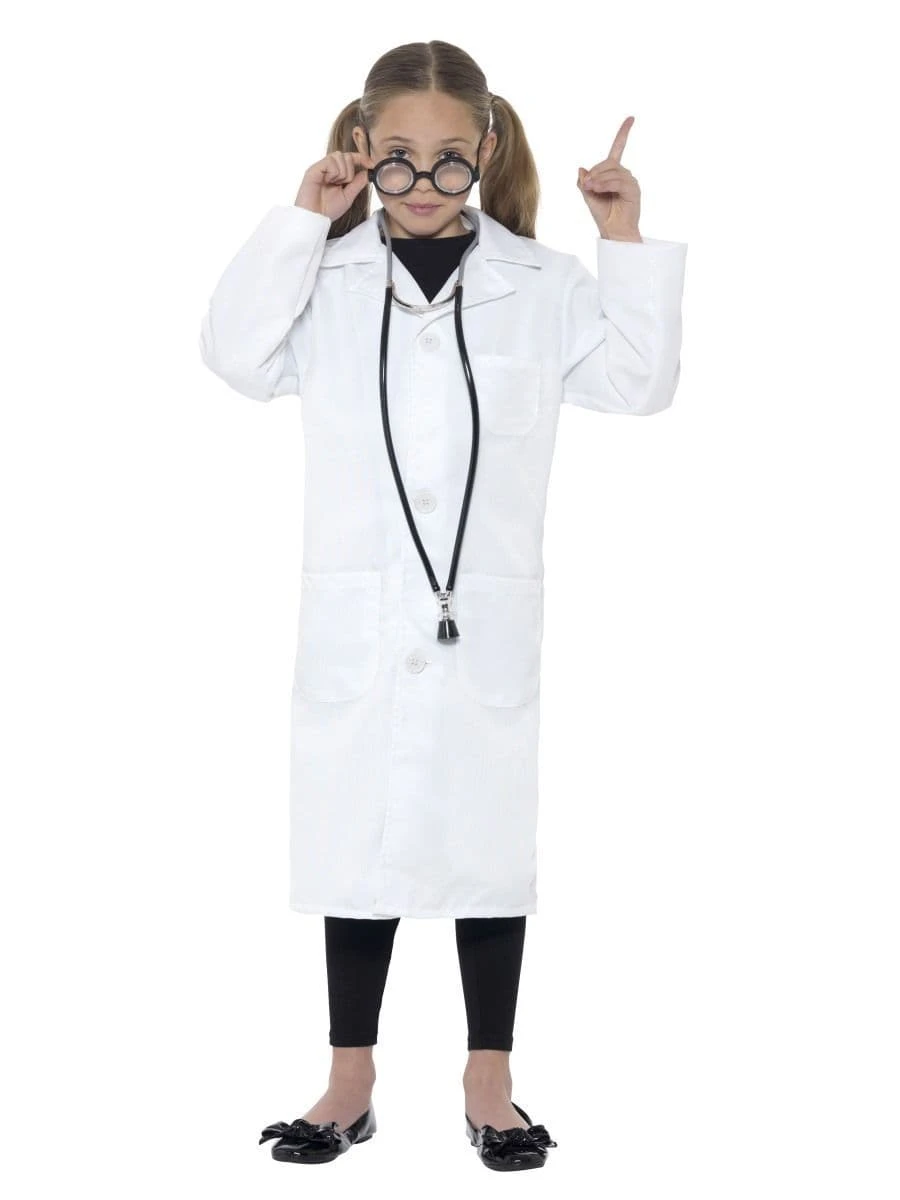 Smiffys Scientist Lab Coat Costume 3 Smiffys Scientist Lab Coat Costume