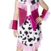 Smiffys Girls Pink Rodeo Costume -Smiffys Store size medium age 6 8 size 4486 p