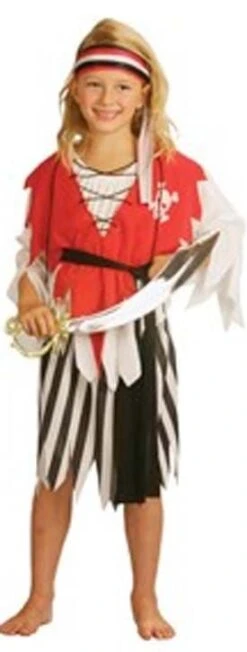 Pirate Girl Fancy Dress Costume