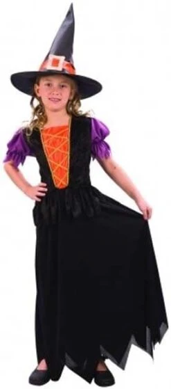Girls Pretty Witch Costume