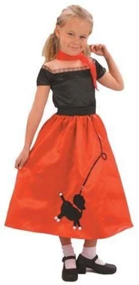 Girls Teeny Bopper Poodle Costume 3 Girls Teeny Bopper Poodle Costume