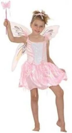 Girls Fairy Costume - Pink