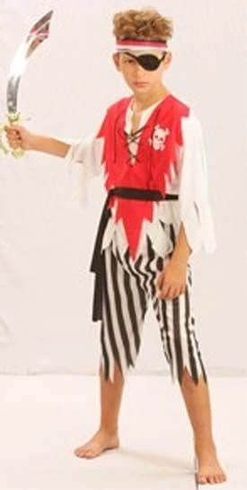Boys Pirate Costume With Eyepatch 3 Boys Pirate Costume With Eyepatch