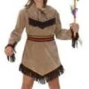 Girls Indian Costume With Boot Tops -Smiffys Store size small size 18267 p