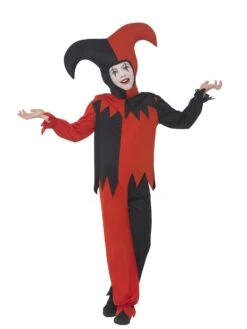 Smiffys Twisted Scary Jester Costume