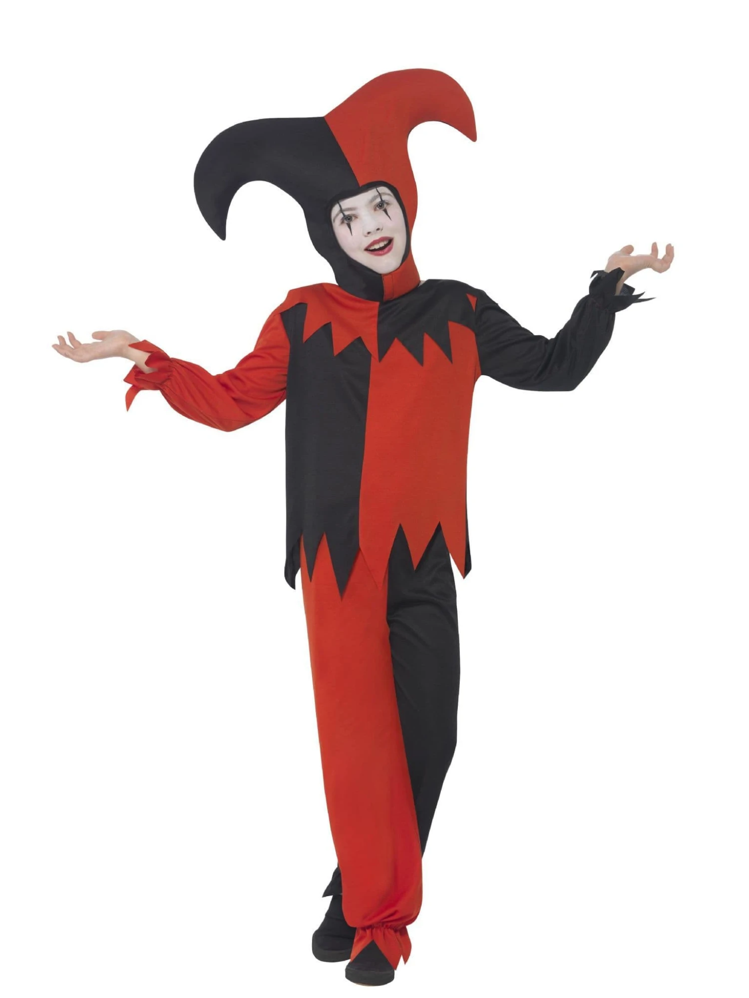 Smiffys Twisted Scary Jester Costume 3 Smiffys Twisted Scary Jester Costume