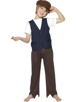 Smiffys Victorian Peasant Boy Costume