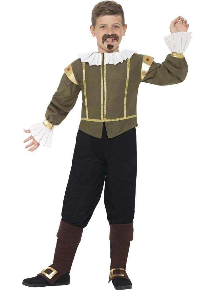 Smiffys William Shakespeare Costume 5 Smiffys William Shakespeare Costume - Image 3